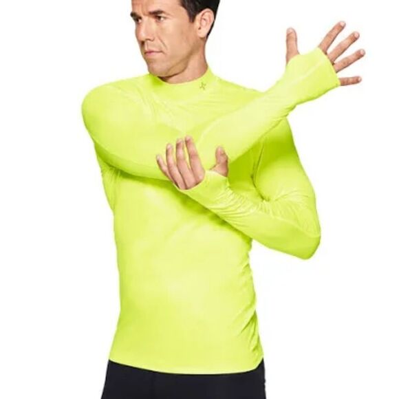 NWT Tommie Copper Mens Performance Active Fit Long Sleeve Mock Neck - Picture 5 of 9